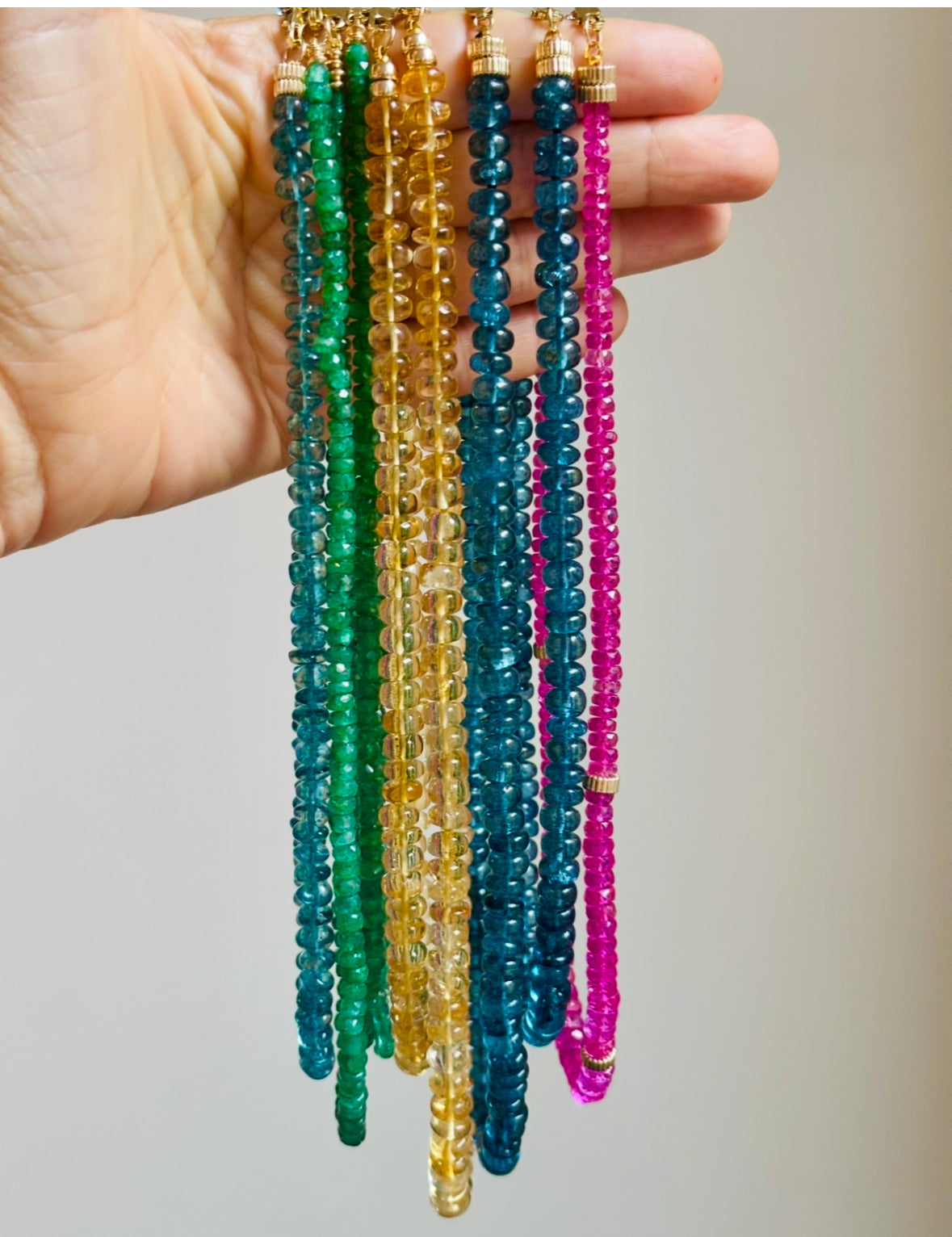 Citrine Necklace, 16”