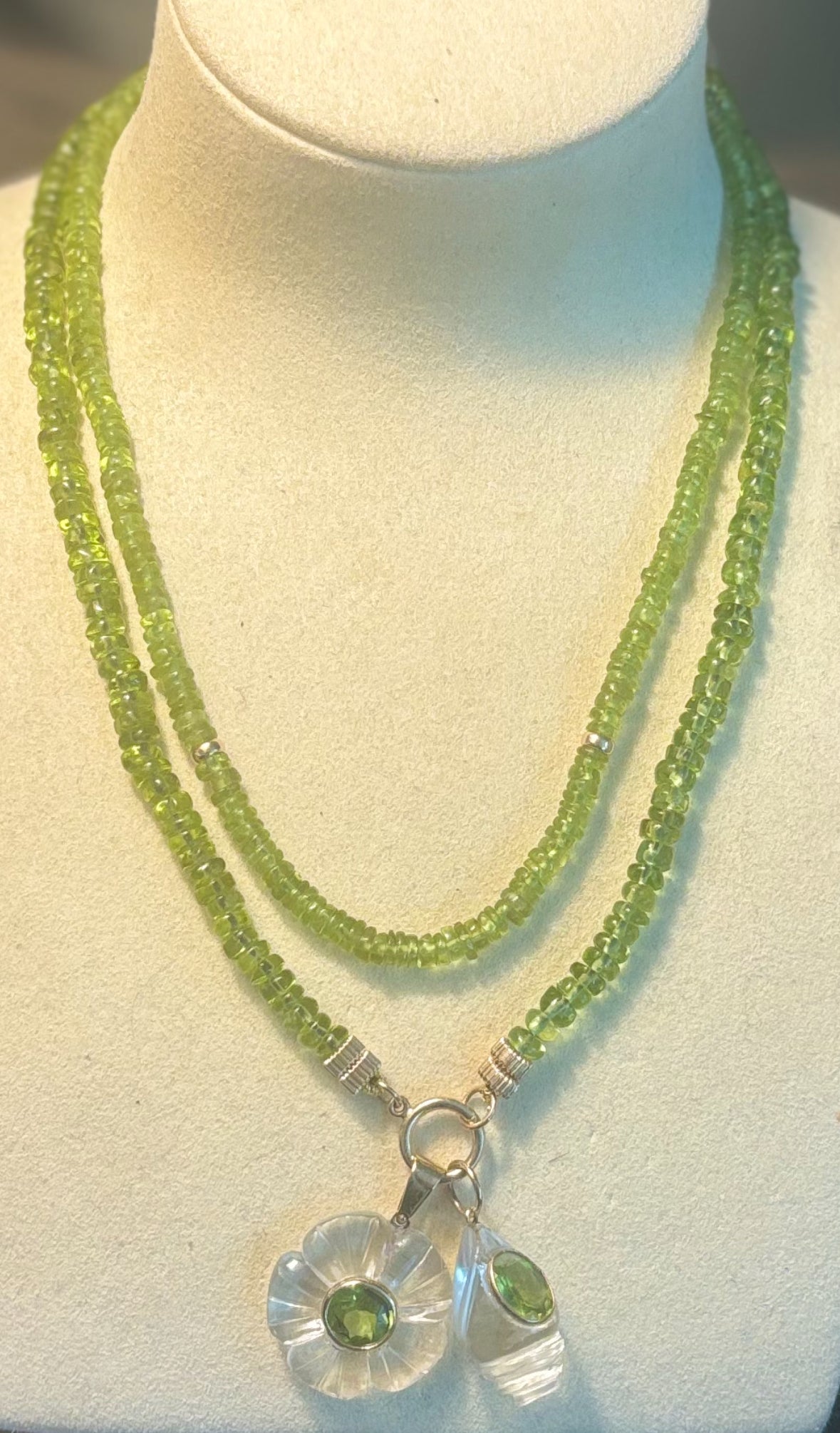 Peridot Gem Necklace