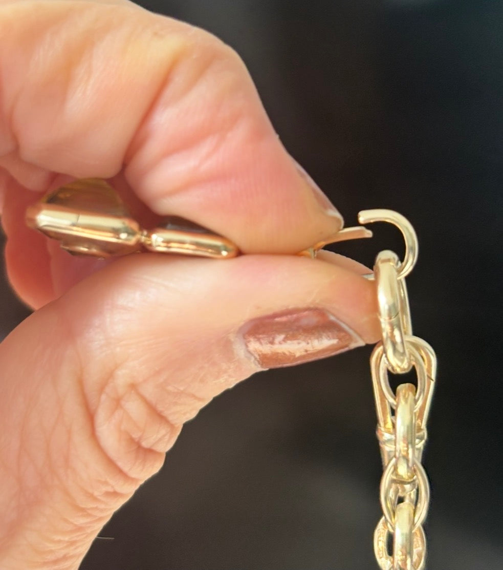 DISCO Pendant: Citrine with Brown Tourmaline & 14k Gold