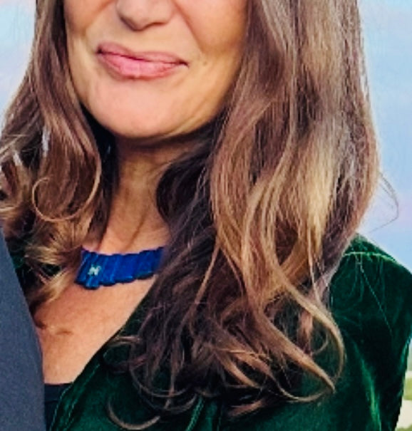 The CLEOPATRA, Lapis and Emerald Collar Necklace