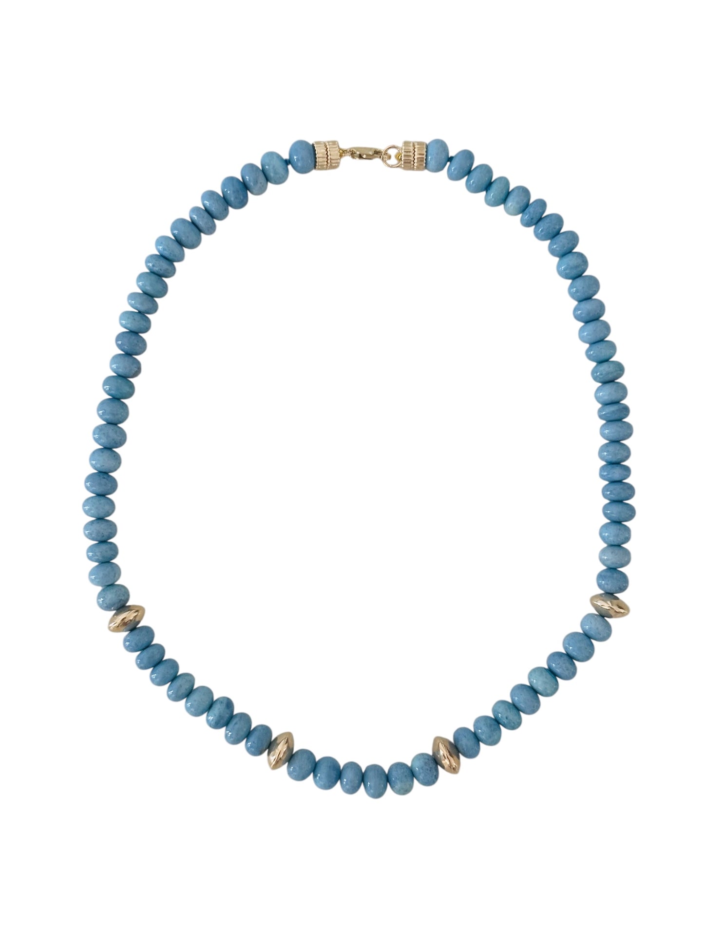Oregon Blue Opal Necklace