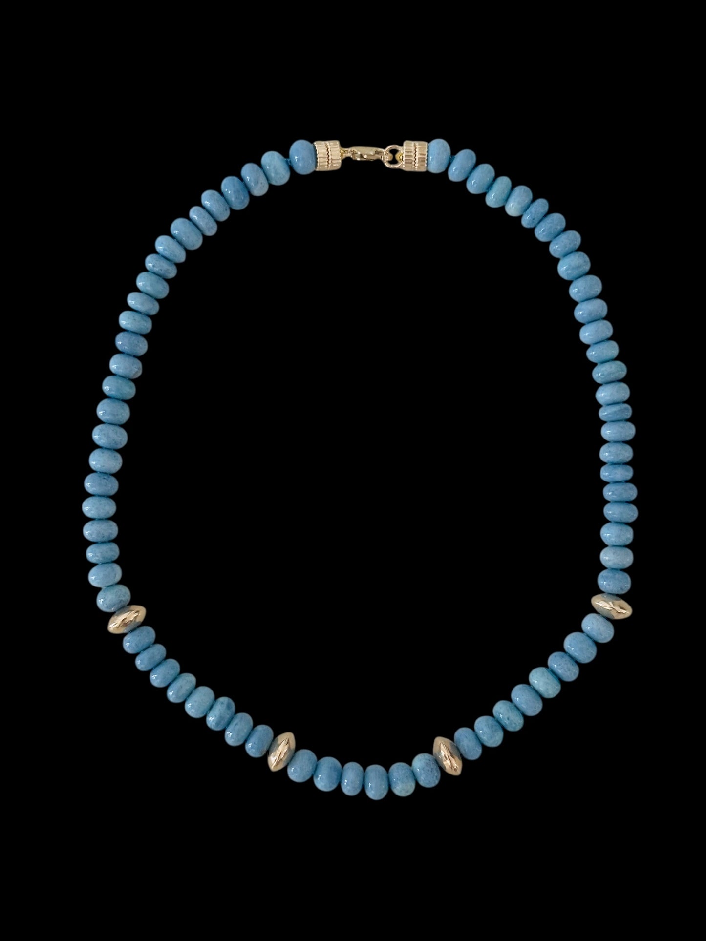 Oregon Blue Opal Necklace