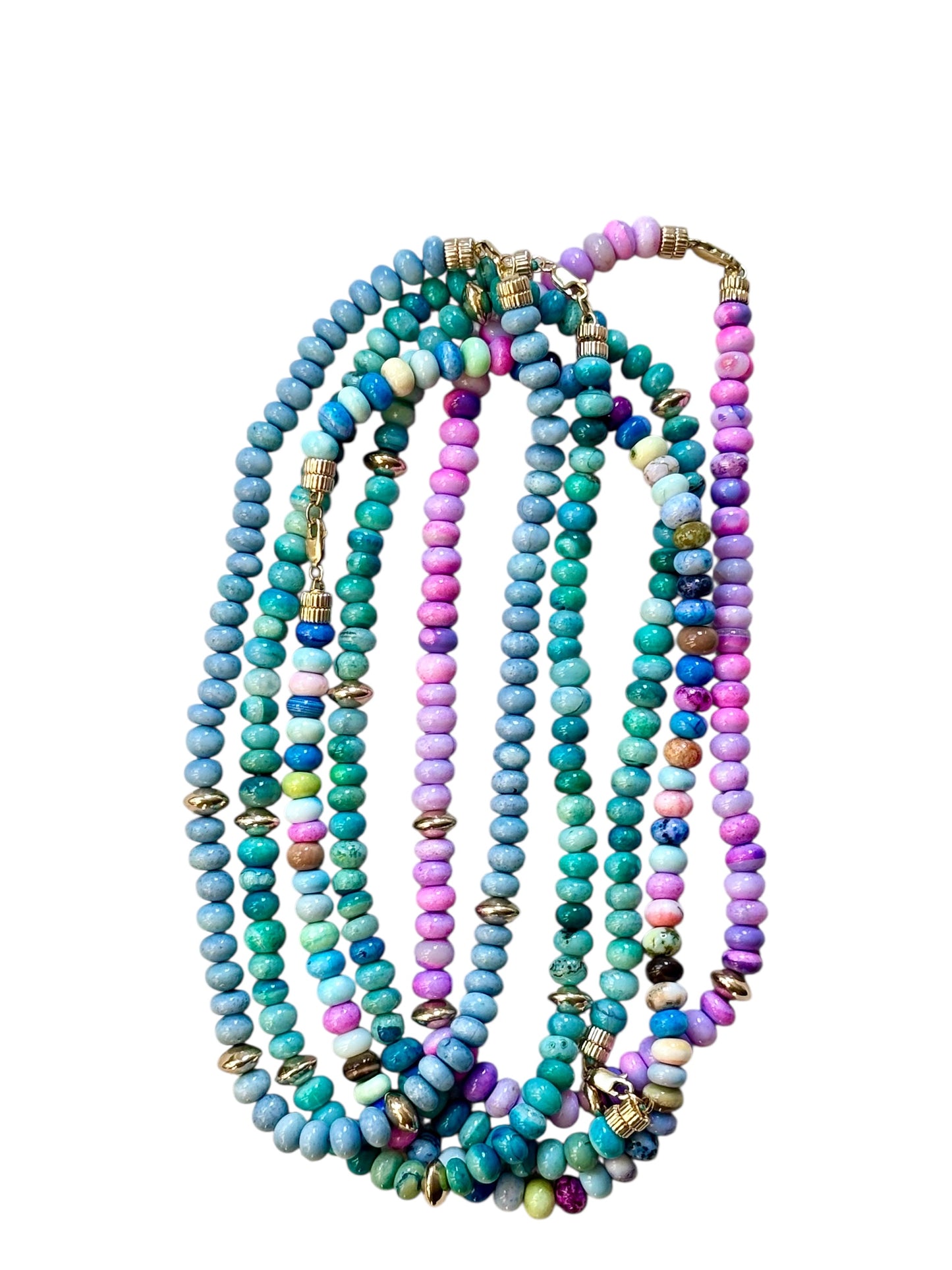 Oregon Blue Opal Necklace