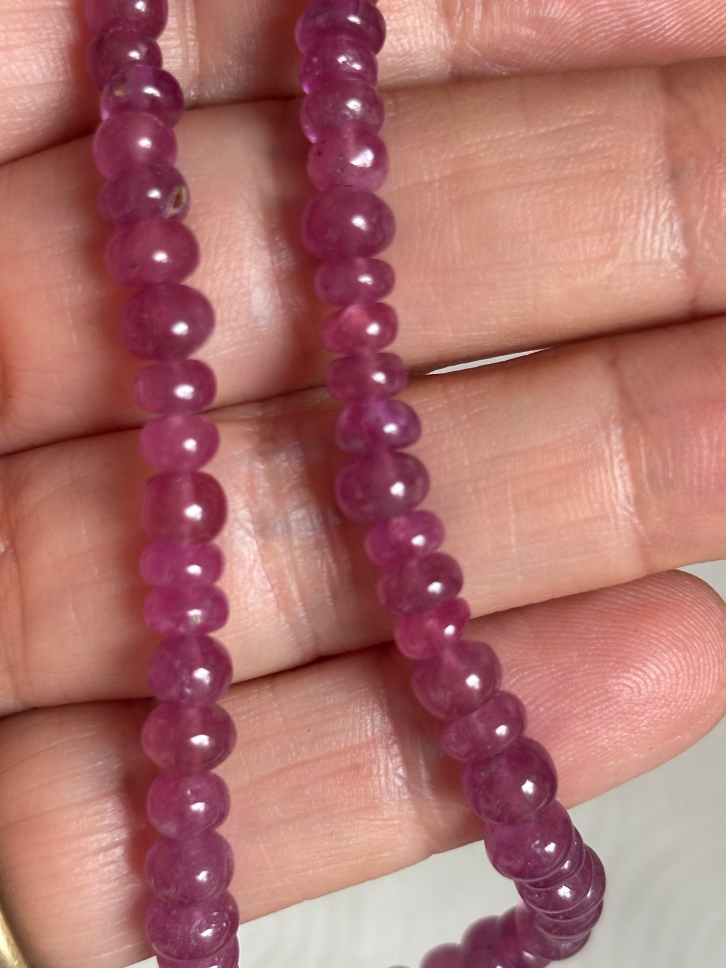 Pink Tourmaline Necklace
