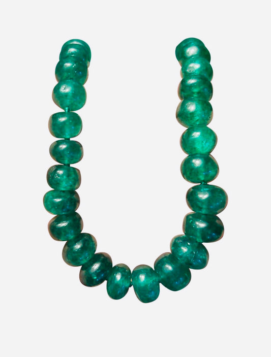 Emerald Rondelle Necklace