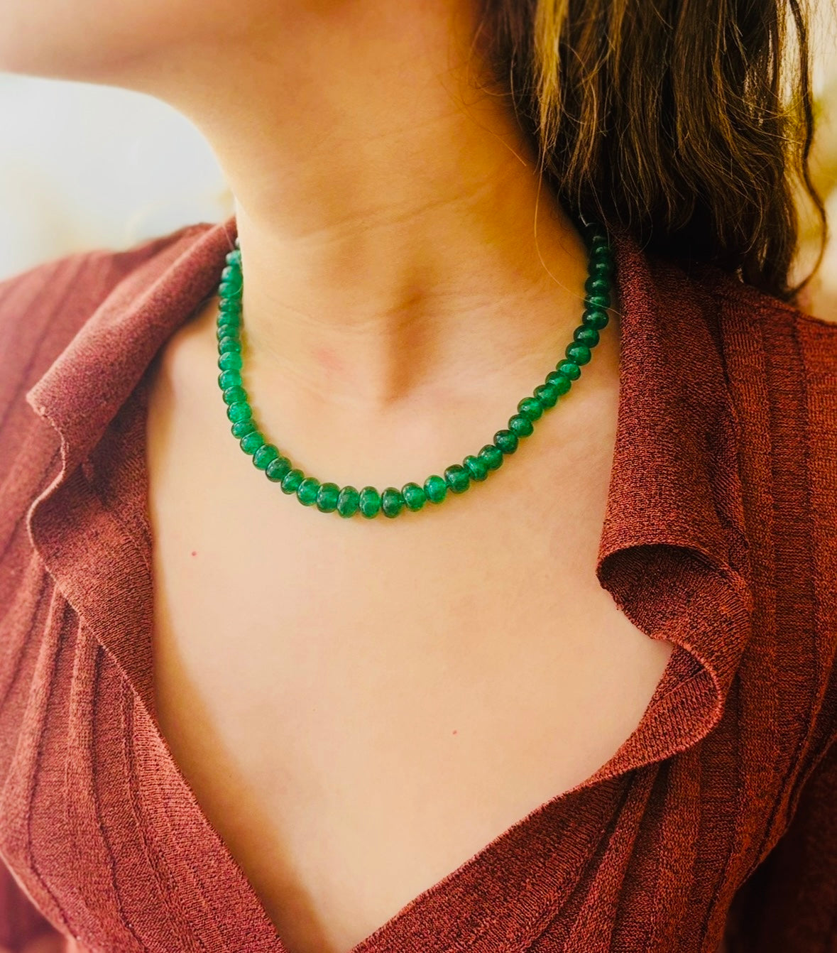 Epic Emerald Necklace