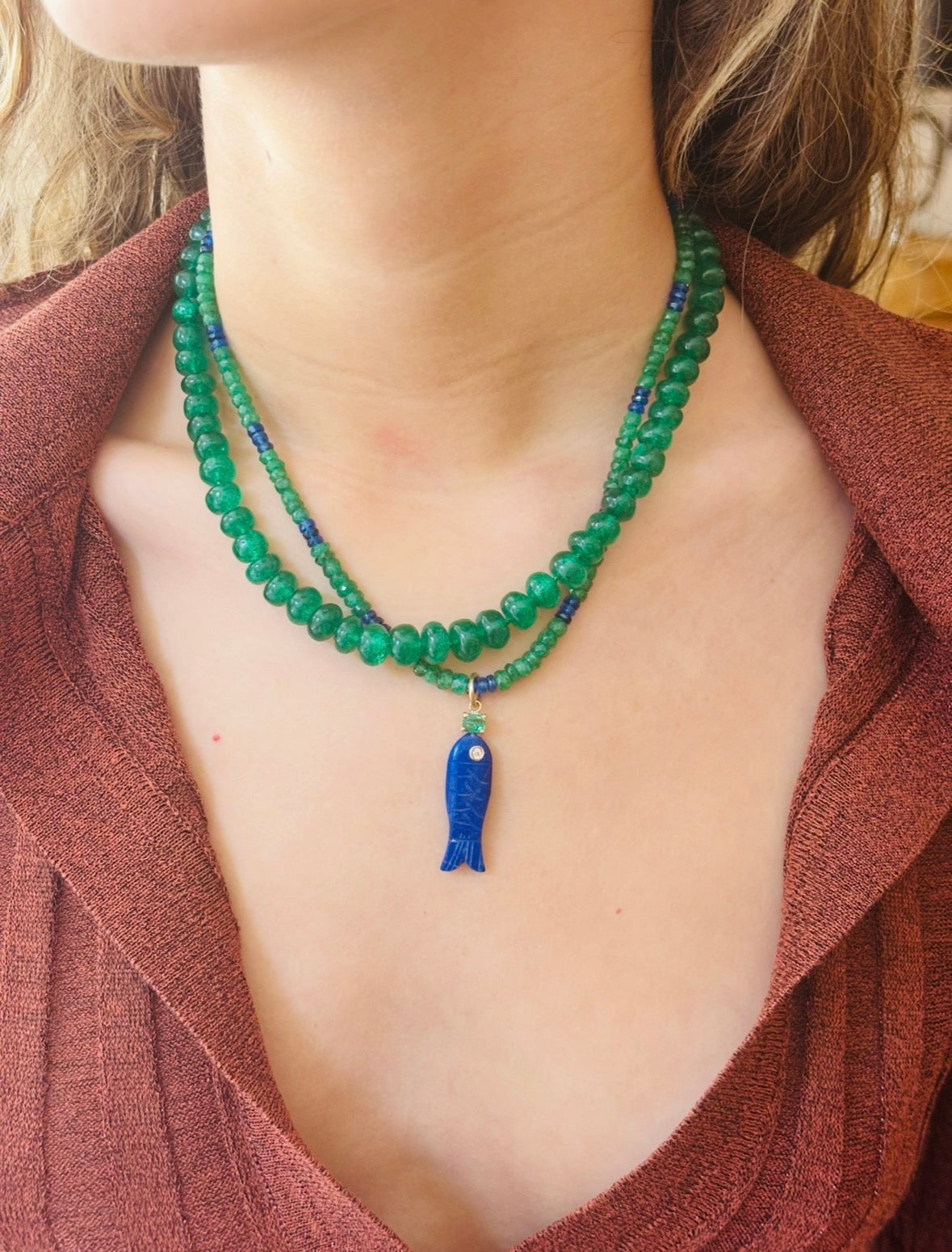Epic Emerald Necklace