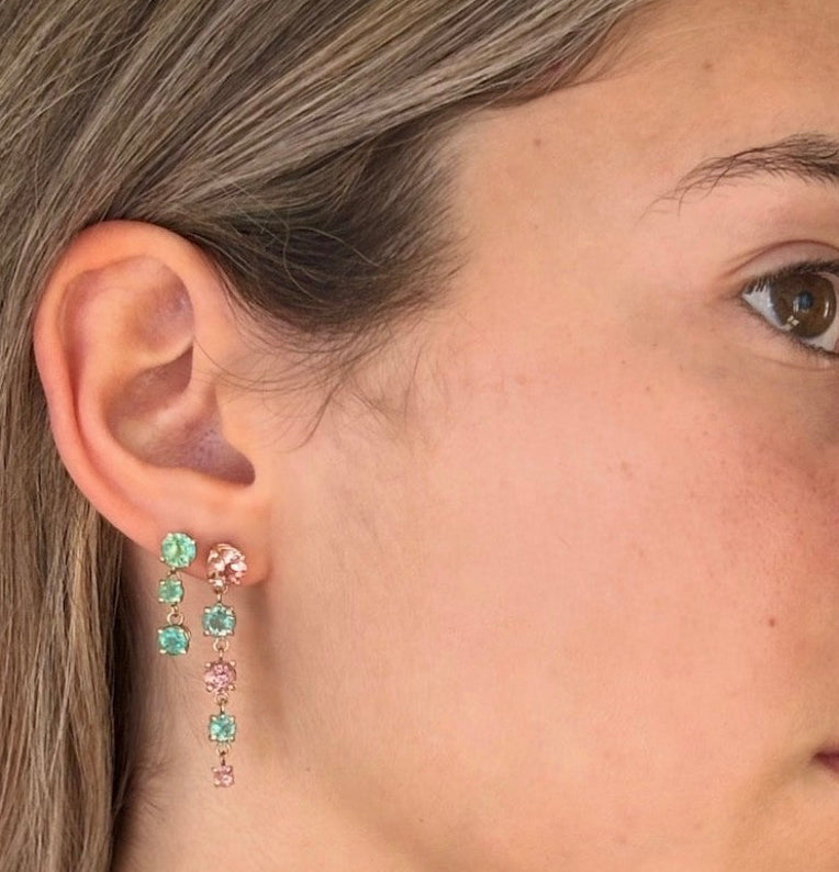 Emerald Drop Earrings