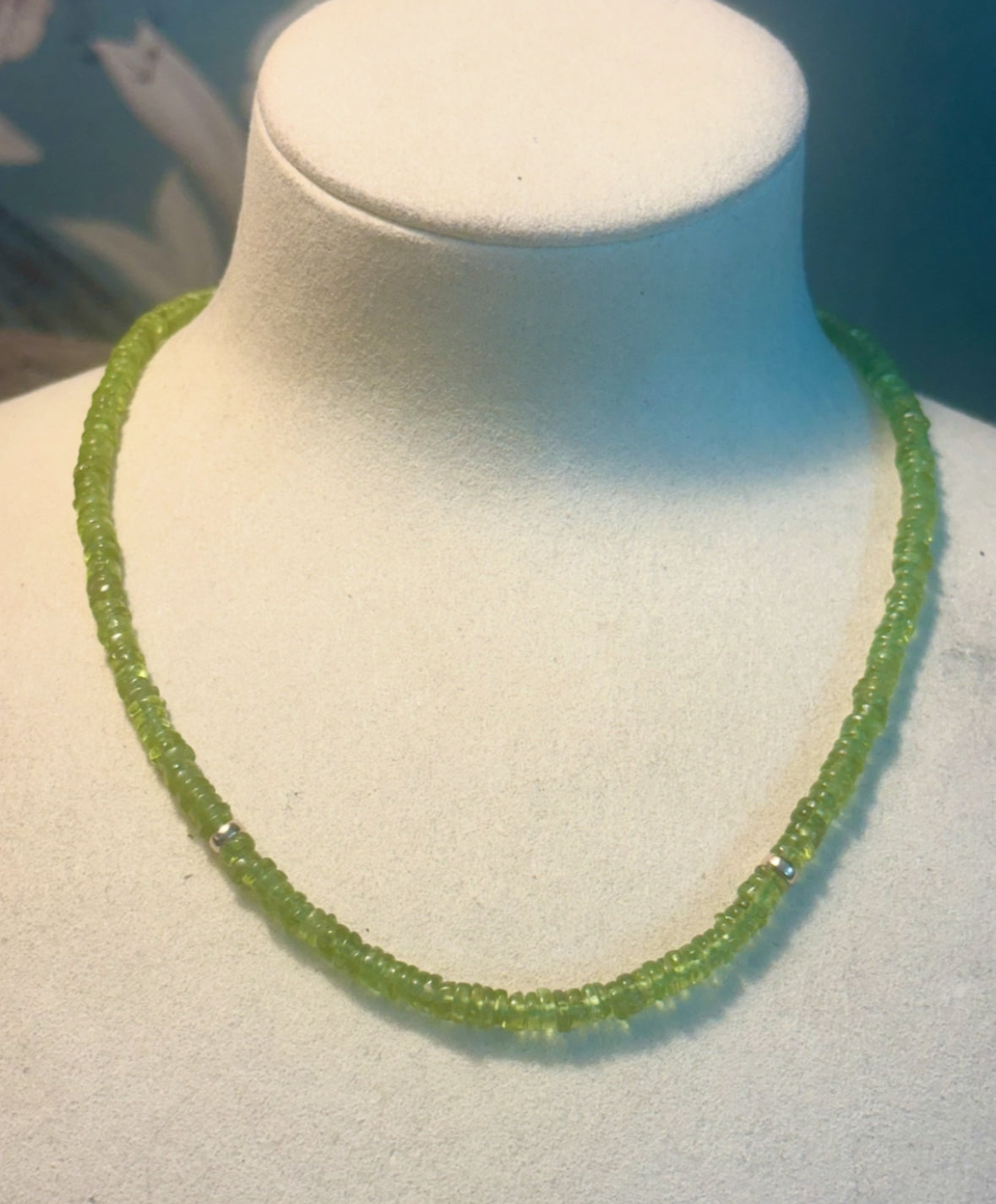 Peridot Gem Necklace