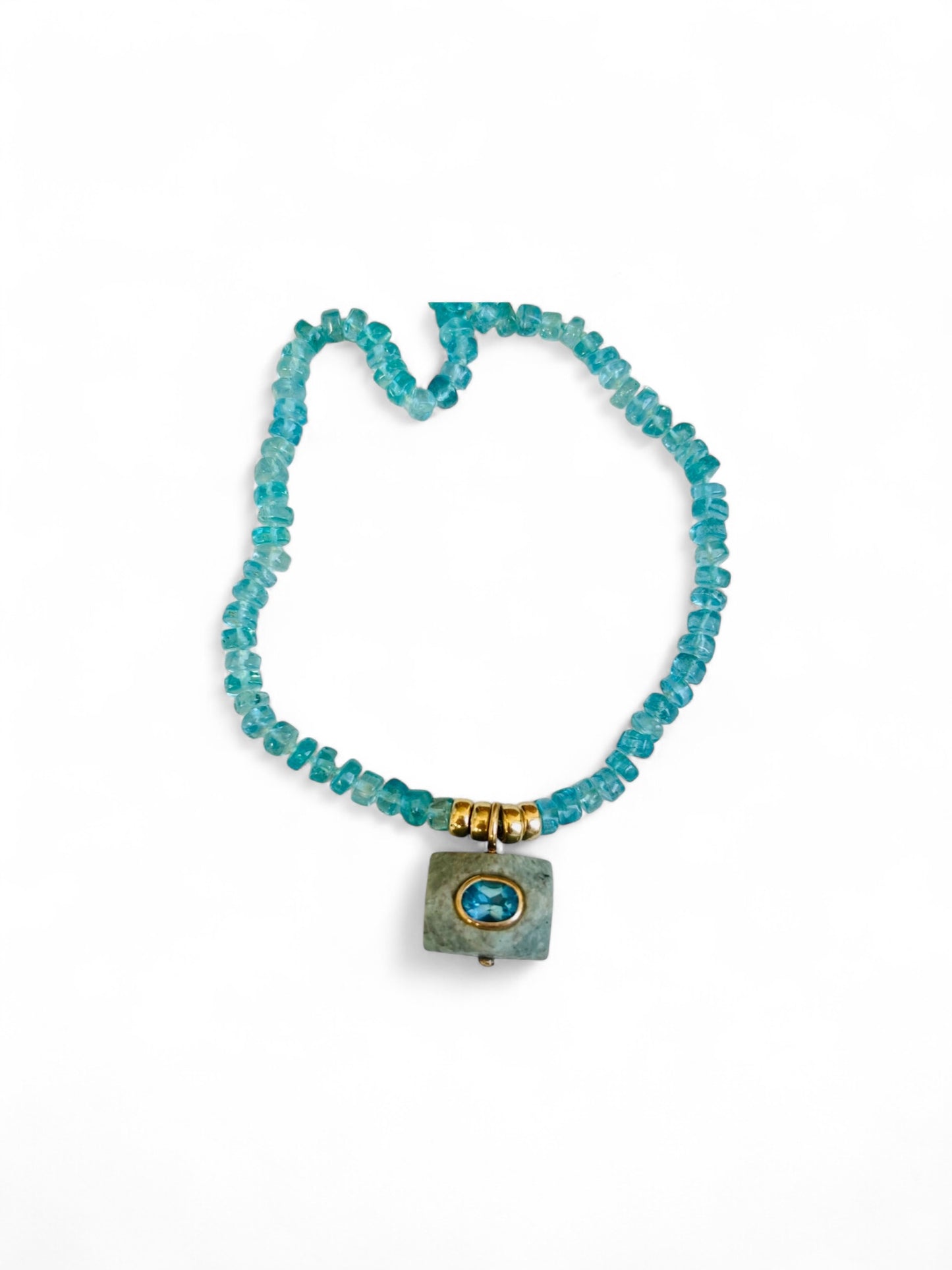 Apatite Pendant Necklace