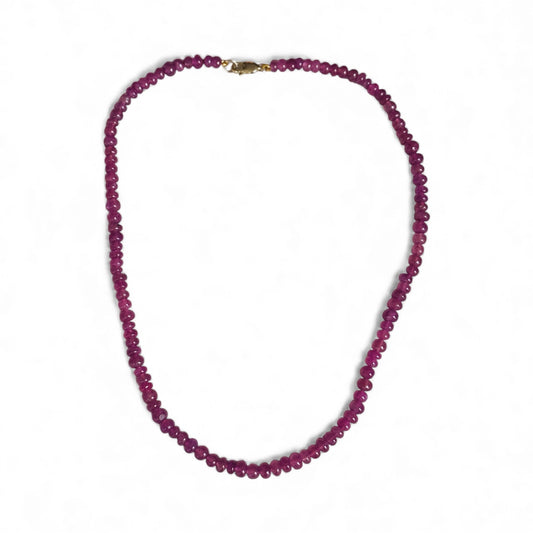 Pink Tourmaline Necklace