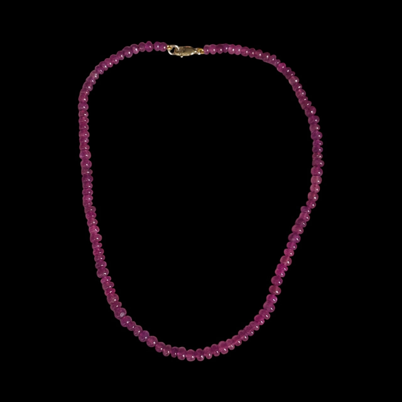Pink Tourmaline Necklace