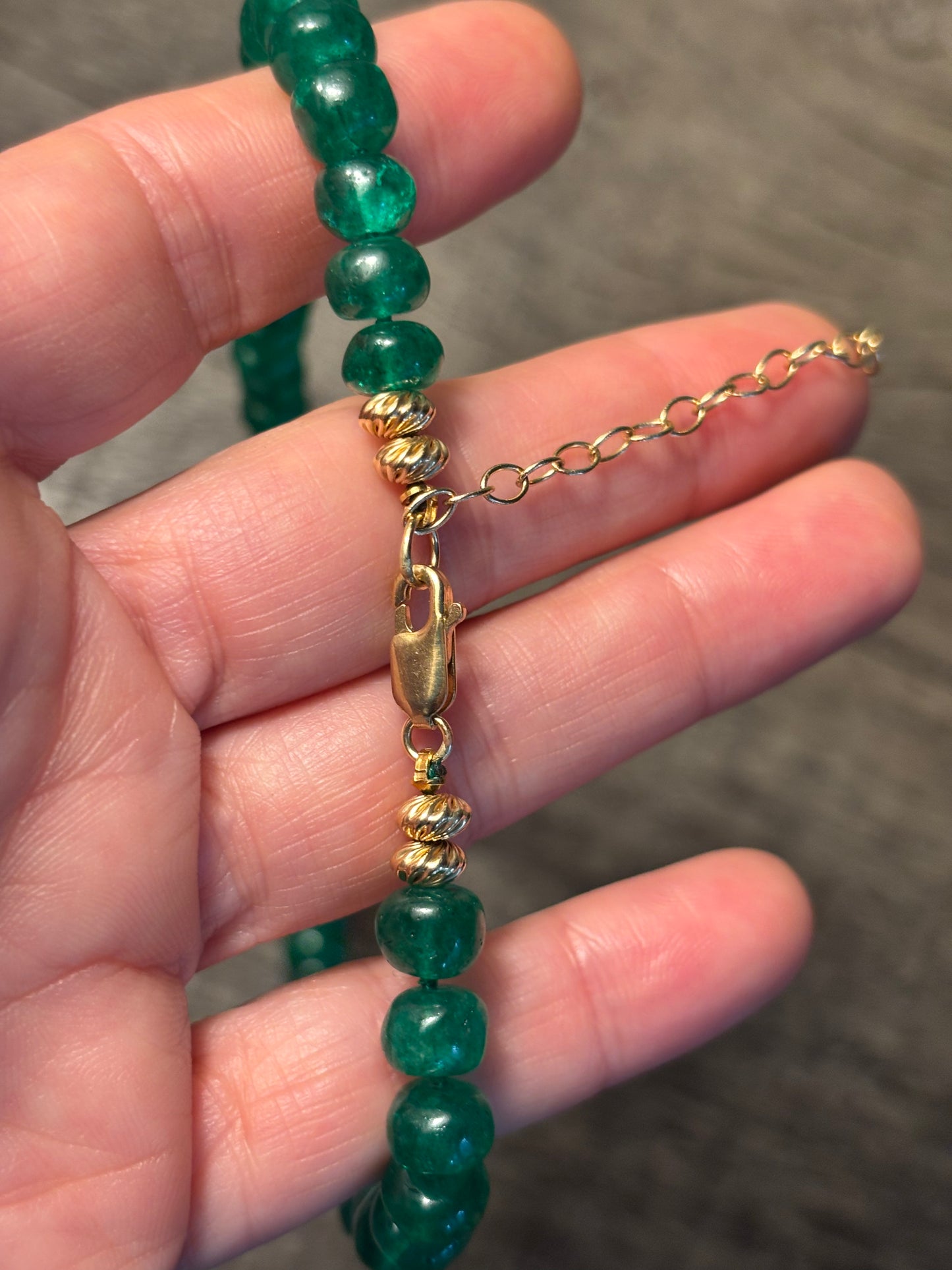 Epic Emerald Necklace
