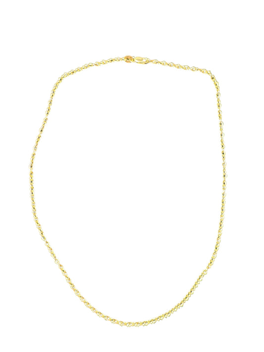 Gold Oval Link Chain, 16” small