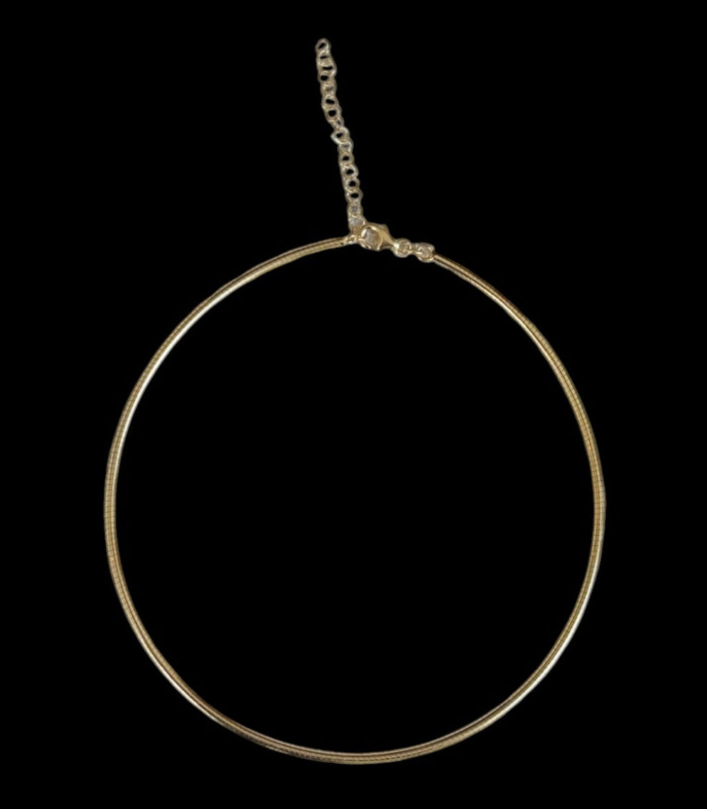 OMEGA CHAIN, 14k Gold