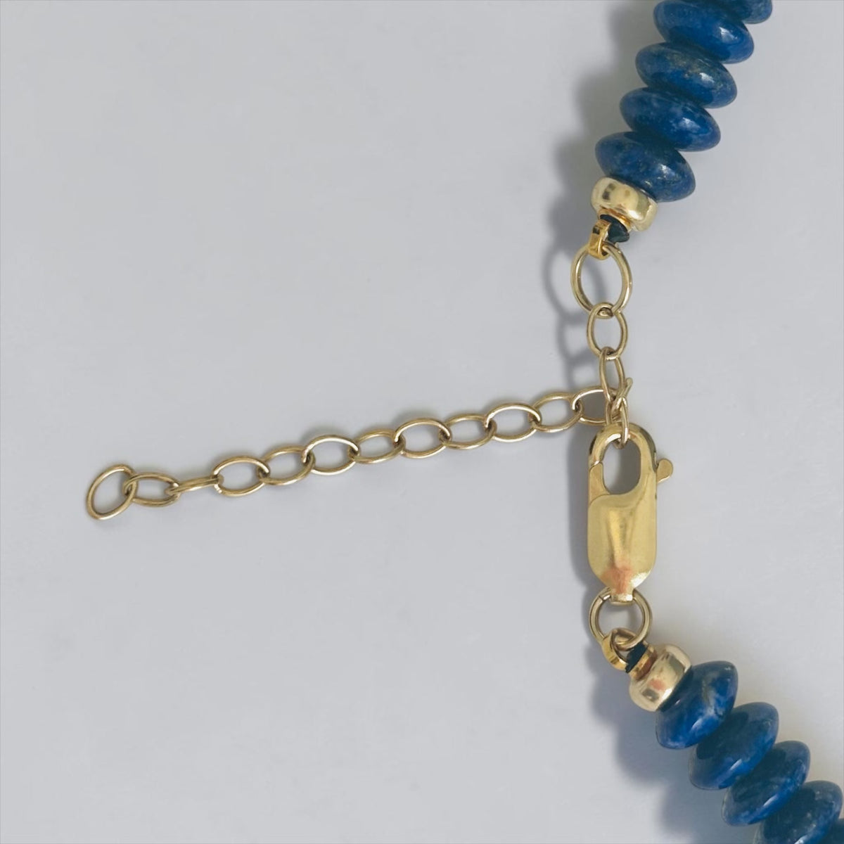 SOL Necklace: Lapis, Emerald, Diamonds & 14k Gold
