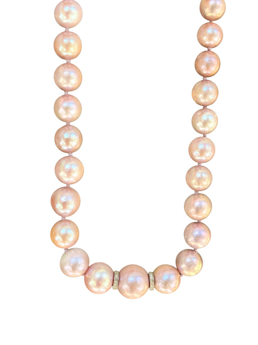 Pink Pearl Necklace