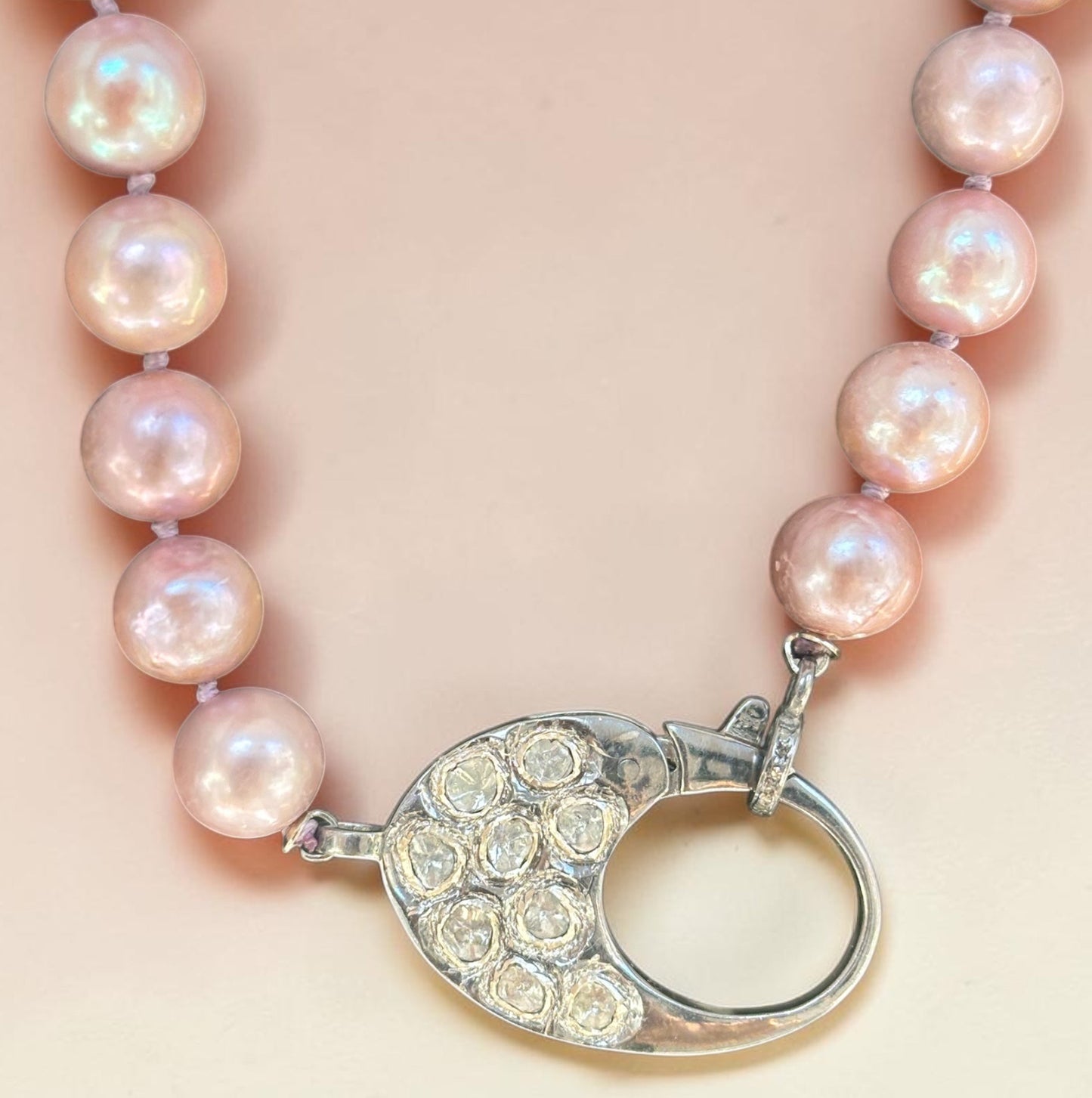Pink Pearl Necklace