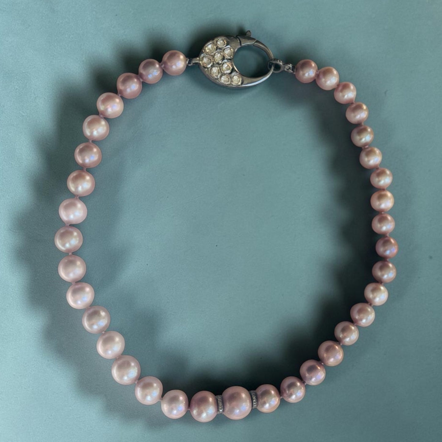 Pink Pearl Necklace