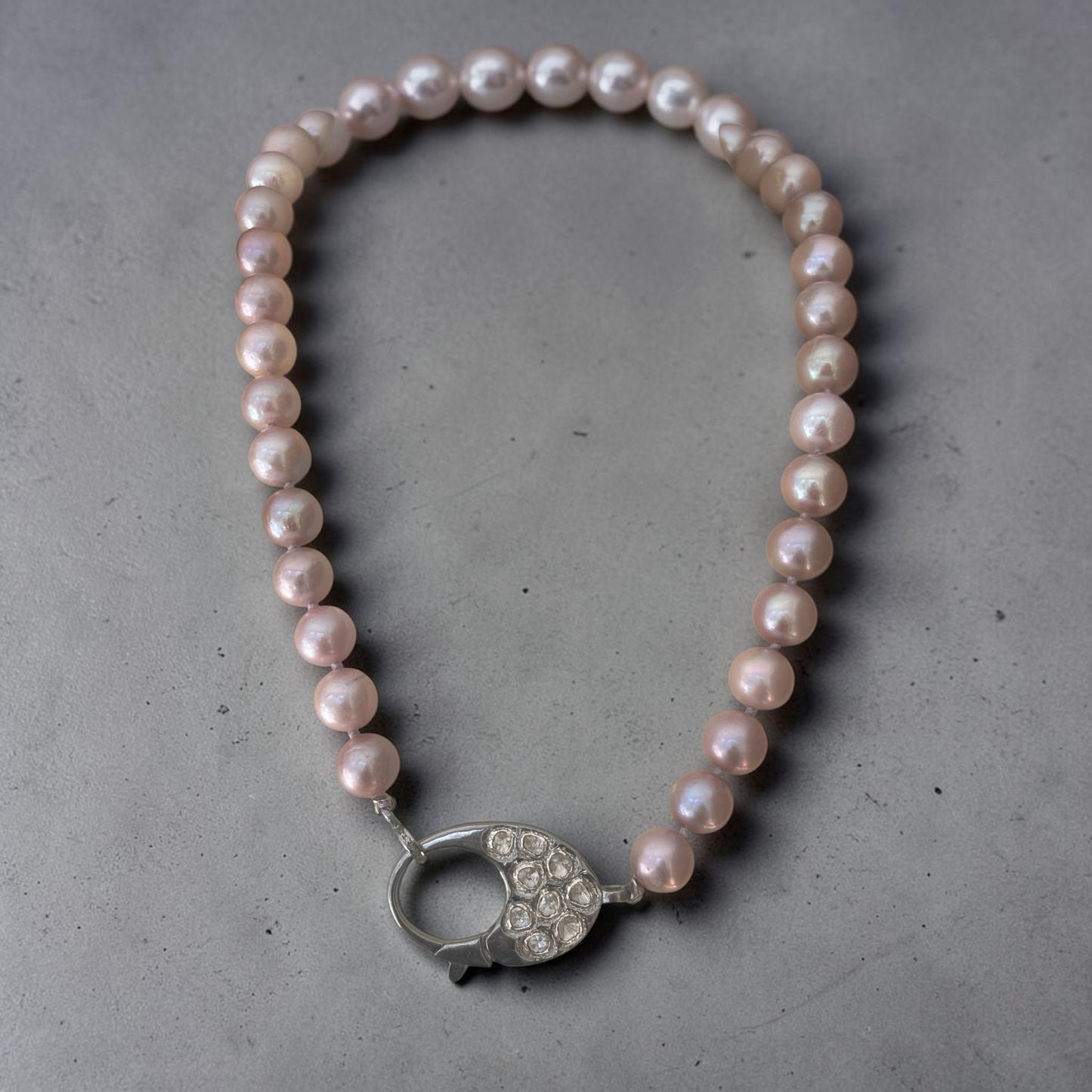 Pink Pearl Necklace