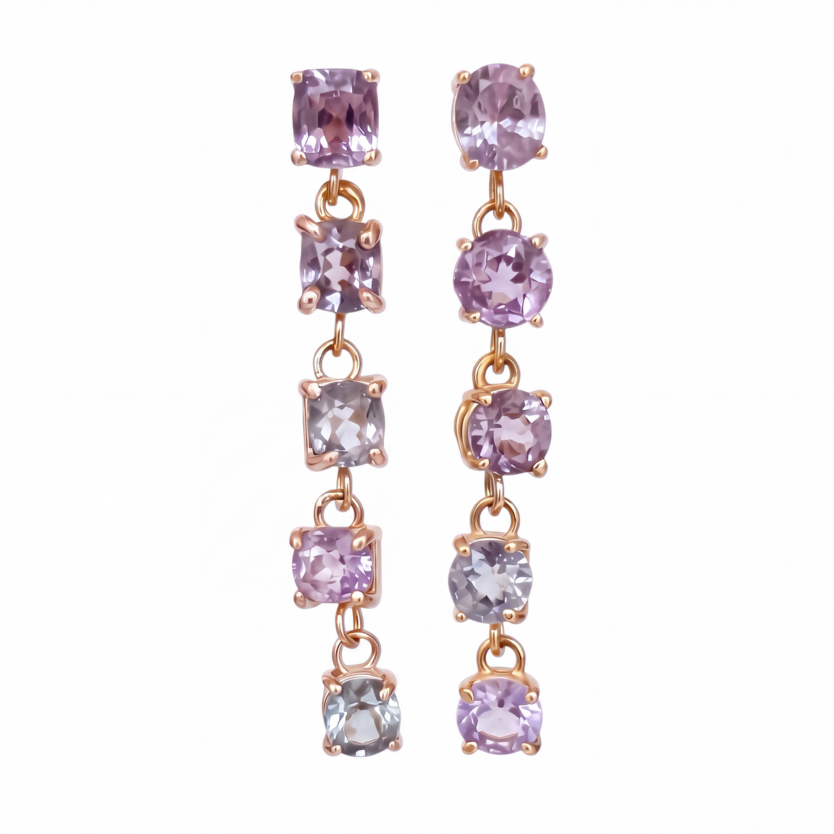 Spinel Drop Earrings