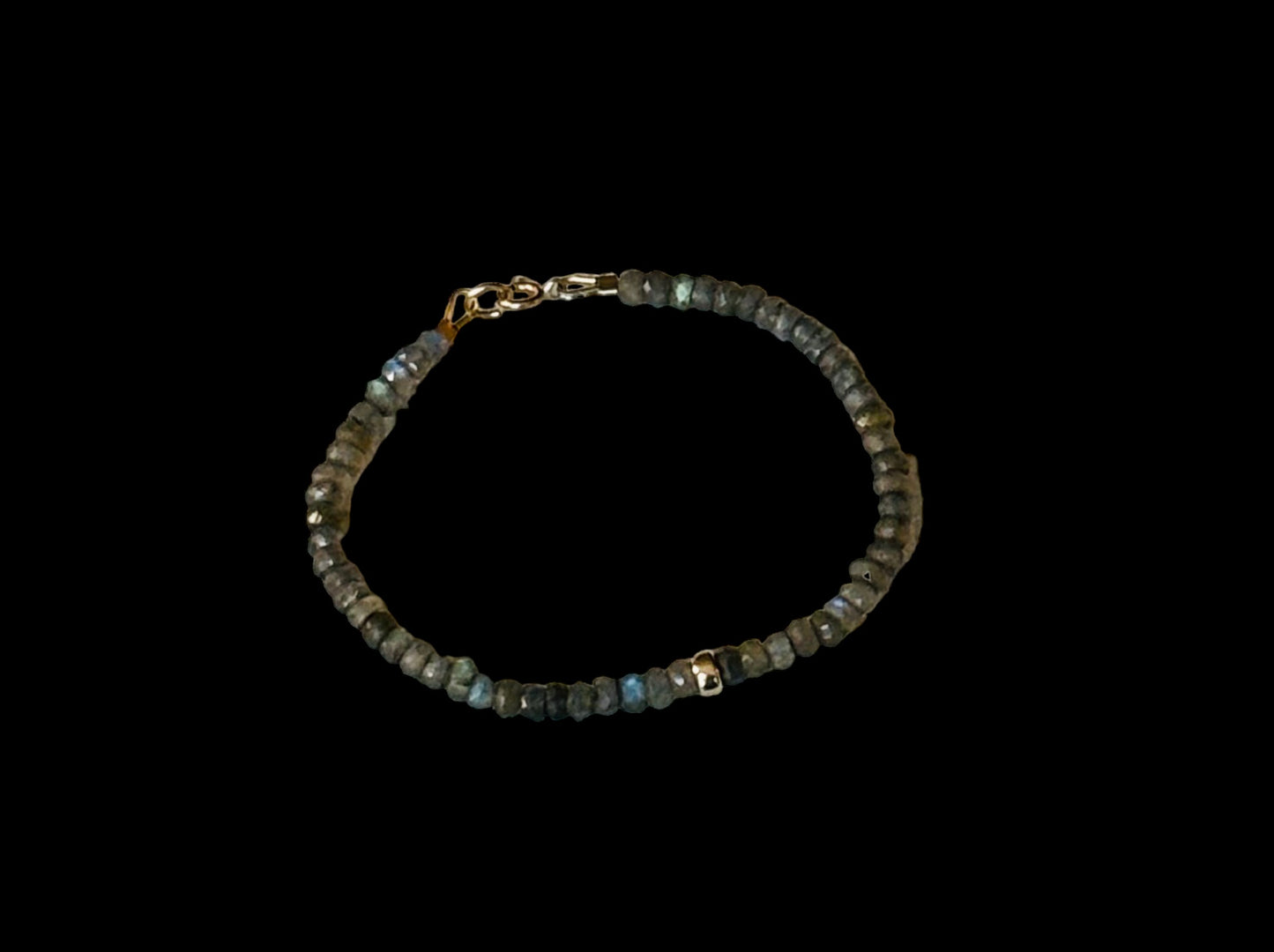 Labradorite Heishi Bracelet