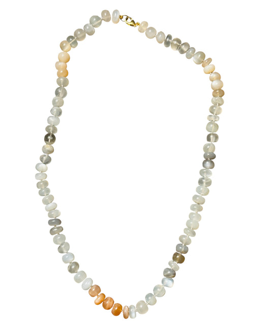 Multi-Color Moonstone Necklace