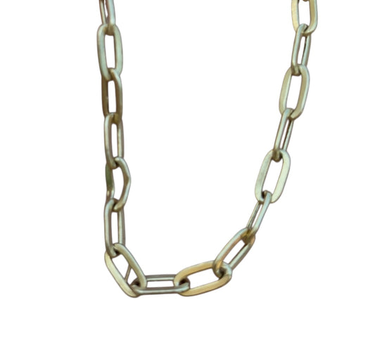 Gold Chain, 18” Paperclip