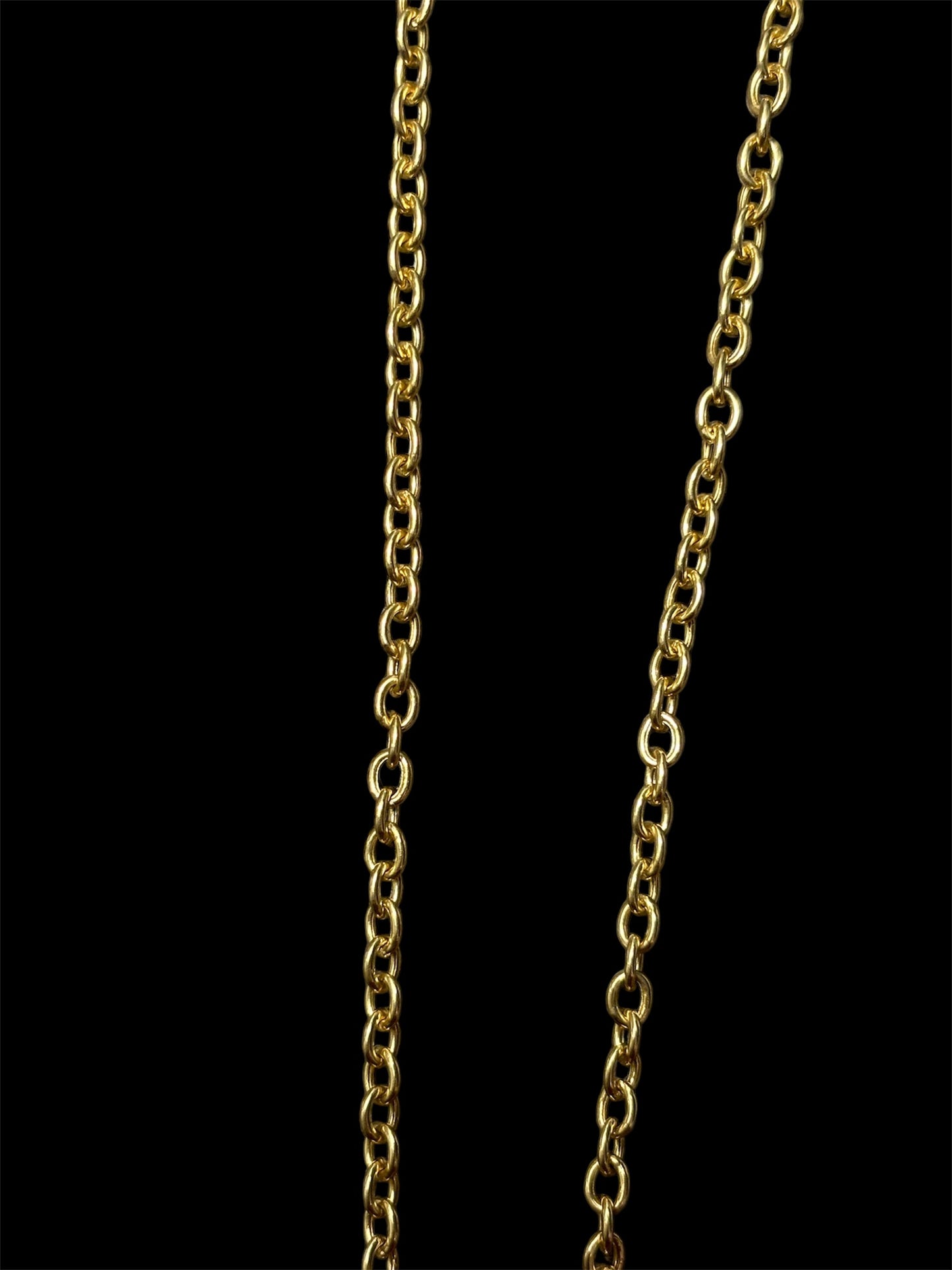 14k gold Rolo Chain, 4mm