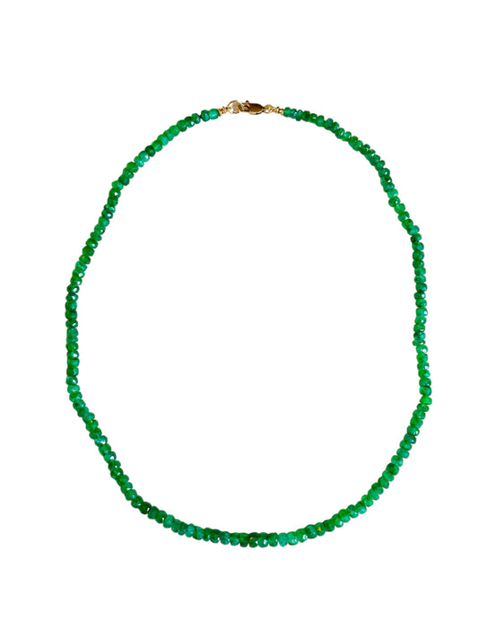 Emerald Necklace, 18”