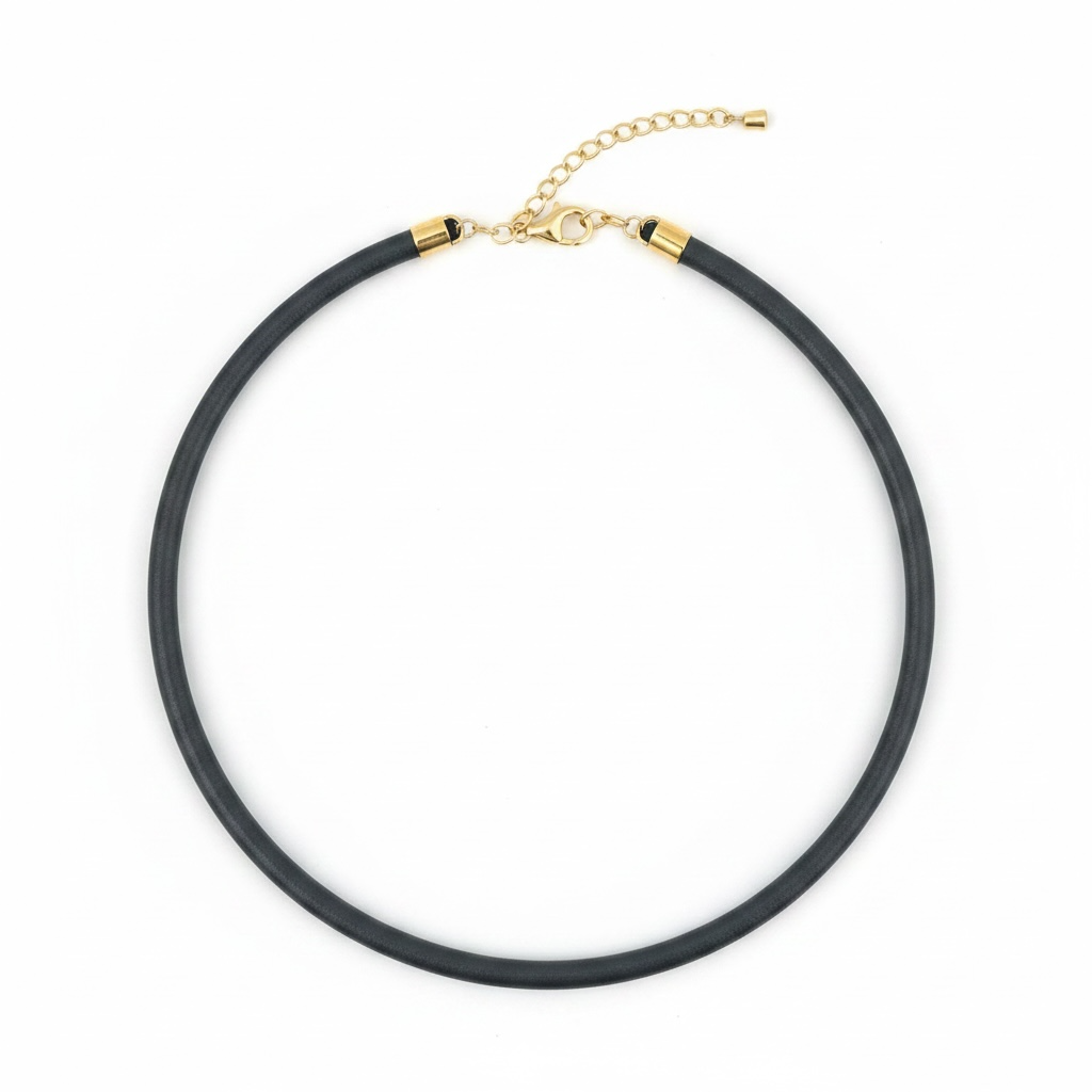 Dark Grey Leather Cord, 5mm