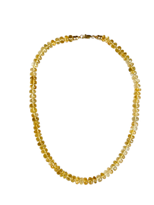 Citrine Necklace, 16”